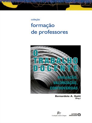 cover image of O trabalho docente